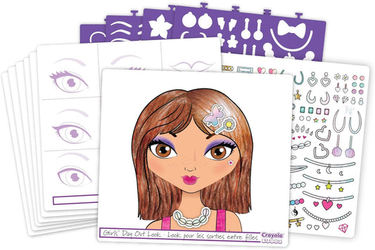 Crayola - Creations Make - up Sketch Portfolio | Perfect as a gift for children | Suitable for kids ages 8 years and up - Marah Kids