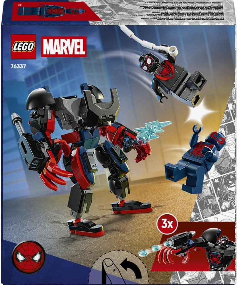LEGO: Marvel Miles Morales Mech vs. Spider - Man 2099 (76337) - Marah Kids