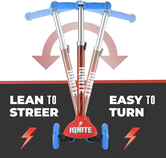 Ignite Glide Scooter 3 - Wheeled Combo Pack Red - Marah Kids