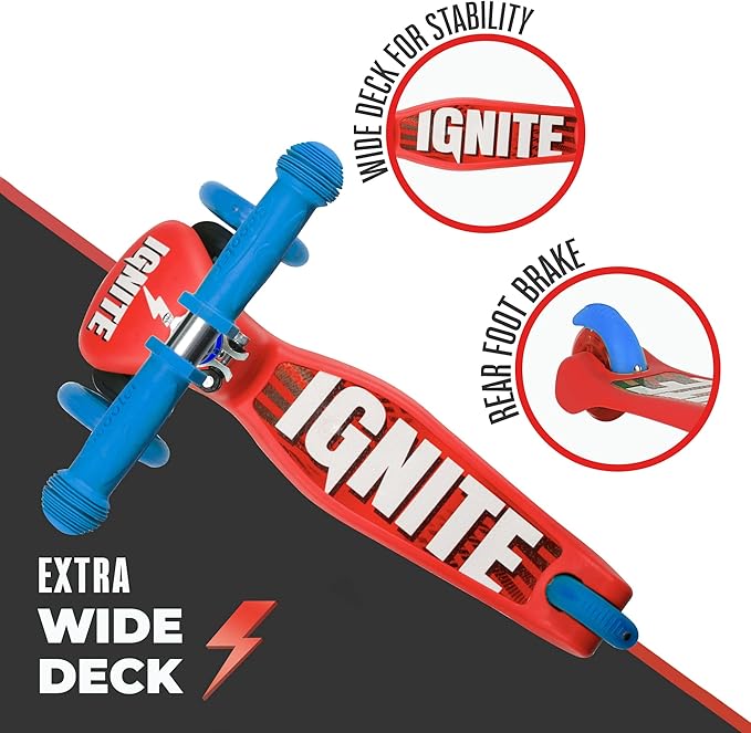 Ignite Glide Scooter 3 - Wheeled Combo Pack Red - Marah Kids