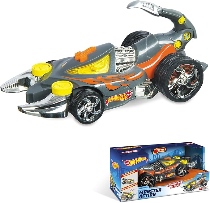 Hot Wheels L&S Monster Act.Scorpedo B/O - Marah Kids