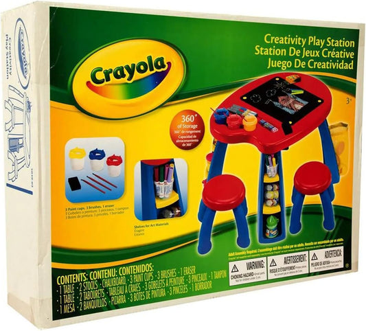 Crayola CREATIVITY PLAY STATION (2 stool) - Marah Kids