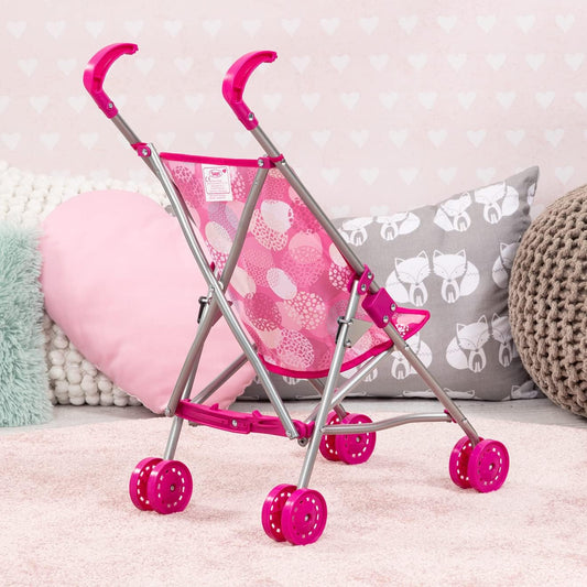 BAYER Dolls Buggy Pink Fits 46Cm - Marah Kids