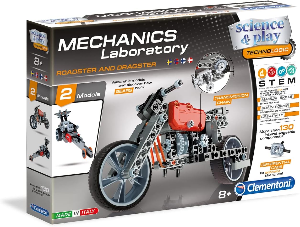 CLEMENTONI Mechanics Roadster & Dragster