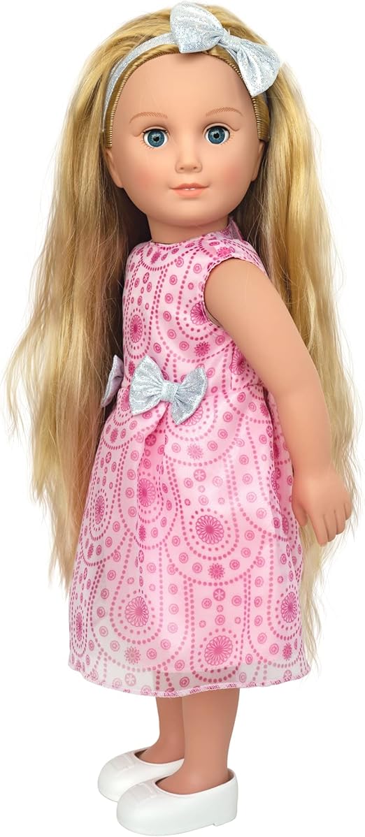 HAYATI GIRL DOLL SANDY L.HAIR HDRESS18IN - Marah Kids