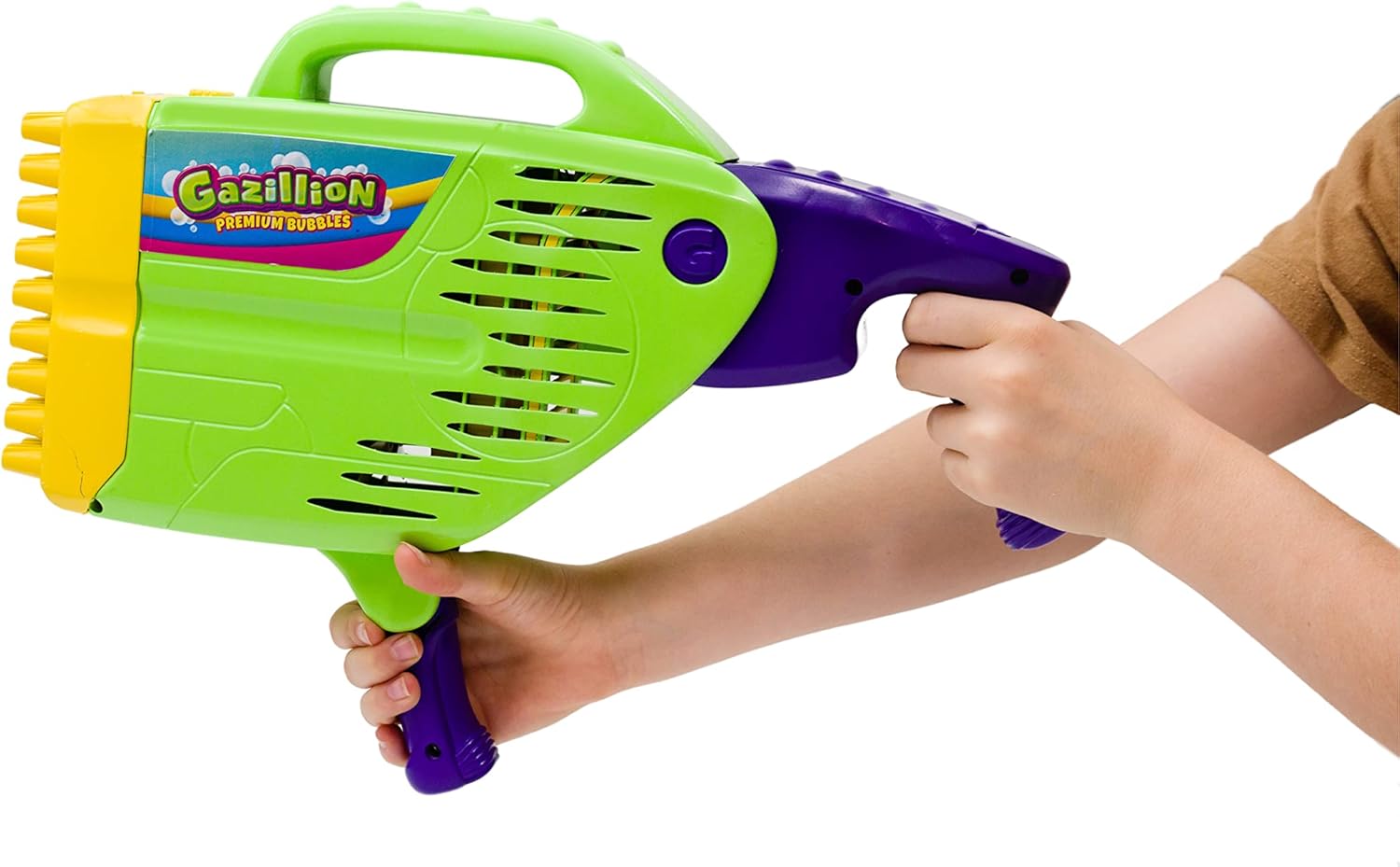 Gazillion Bubble Stormin Blaster B/O 8Oz - Marah Kids