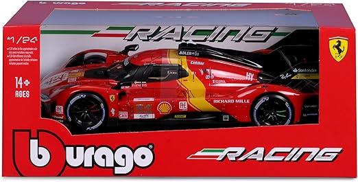 Bburago 1:24 Ferrari Racing Model Kit (Without Plastic Stand) - 499P Lmh - Marah Kids