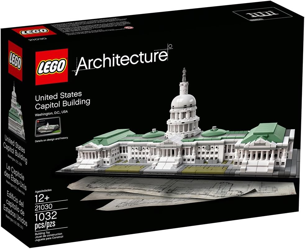 Lego Architecture ( United States Capitol Building ) - Marah Kids