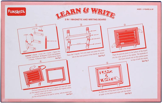 Funskool - LEARN & WRITE BOARD - Marah Kids