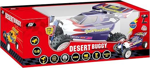 Power Joy Remote Control Desert Buggy 2.4g 1/8 Battery Operated - Marah Kids