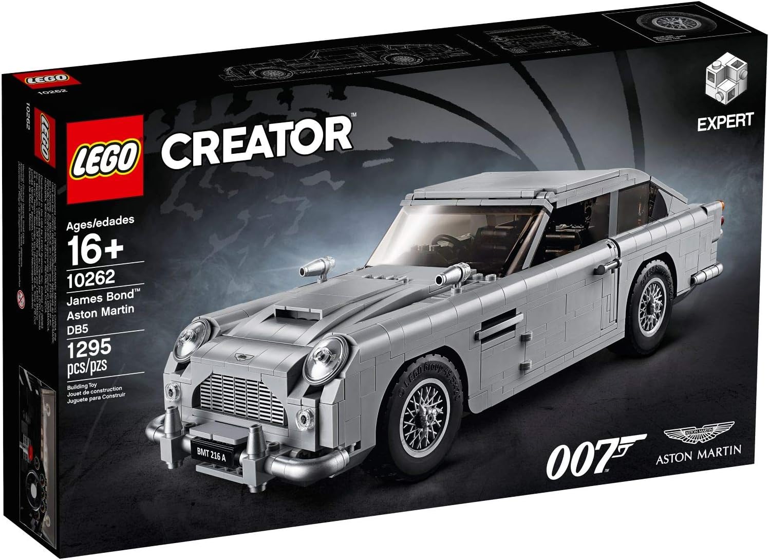 Lego Creator Expert James Bond Aston Martin, Db5 10262 - Marah Kids