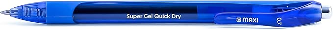 Maxi Gel Pen 0.7Mm Blister Of 2 Pc Blue