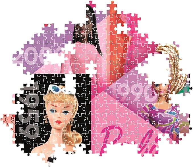 CLEMENTONI PUZZLE BARBIE 65YRS POSTER 1000PCS - Marah Kids