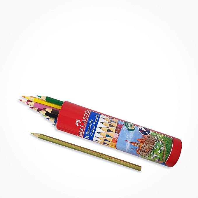 FABER - CASTELL CLASSIC COLOUR PENCILS 24 COLOUR RT - Marah Kids