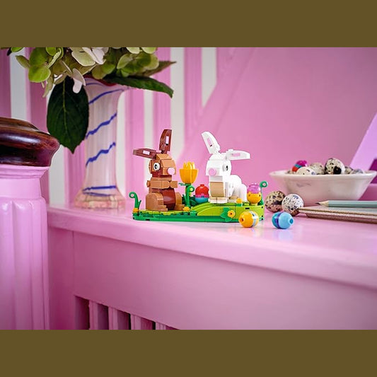 Lego Easter Rabbits Display Building Toy Set - Marah Kids