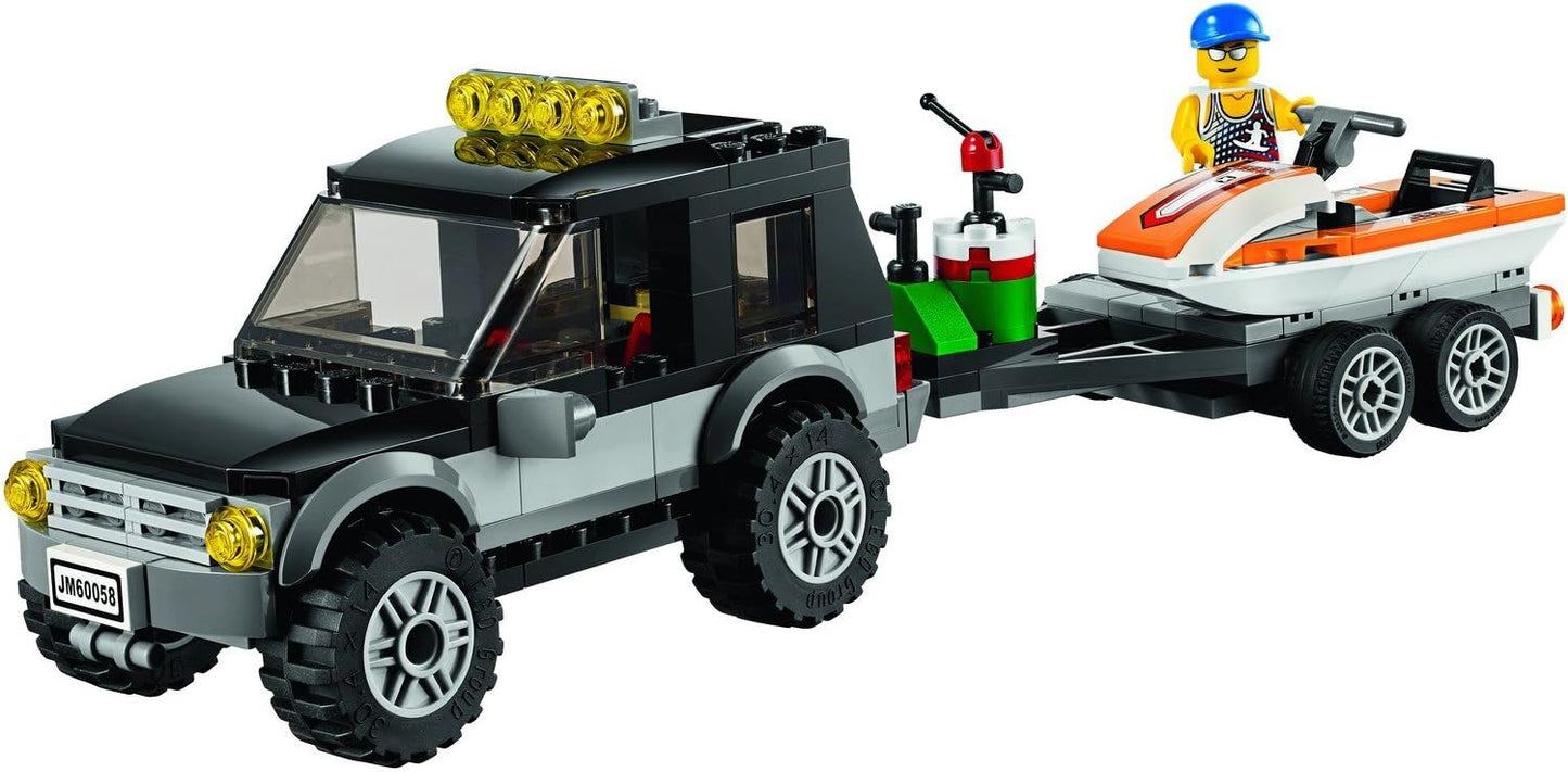 Lego City Great Vehicles 60058 Suv With Watercraft