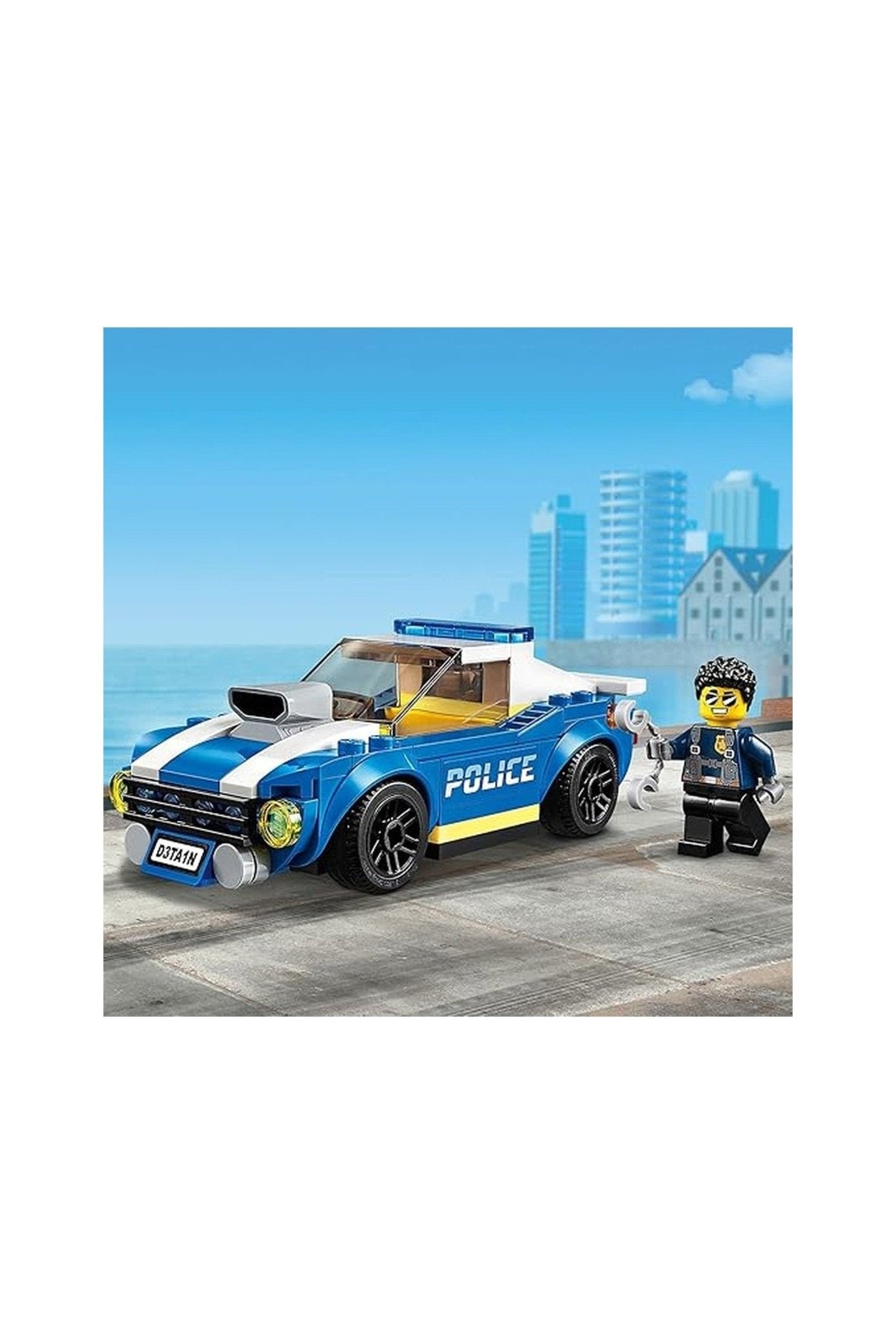 Lego City Police Highway Arrest With 2 Car Toys - Marah Kids