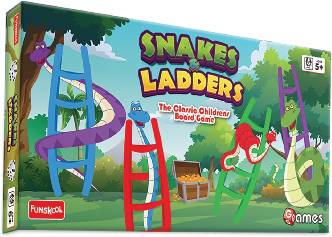 Funskool - SNAKES & LADDERS - Marah Kids