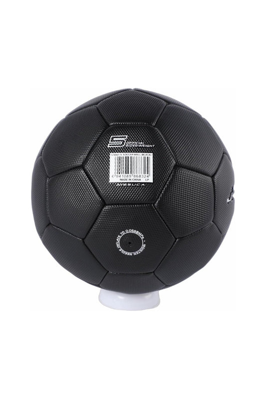 Lamborghini 3 Machine Sewing Pvc Soccer Ball - Black (Size 3) - Marah Kids