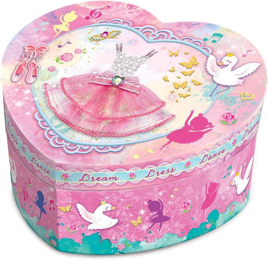 Heart Shape Musical Jewelry Box - Marah Kids
