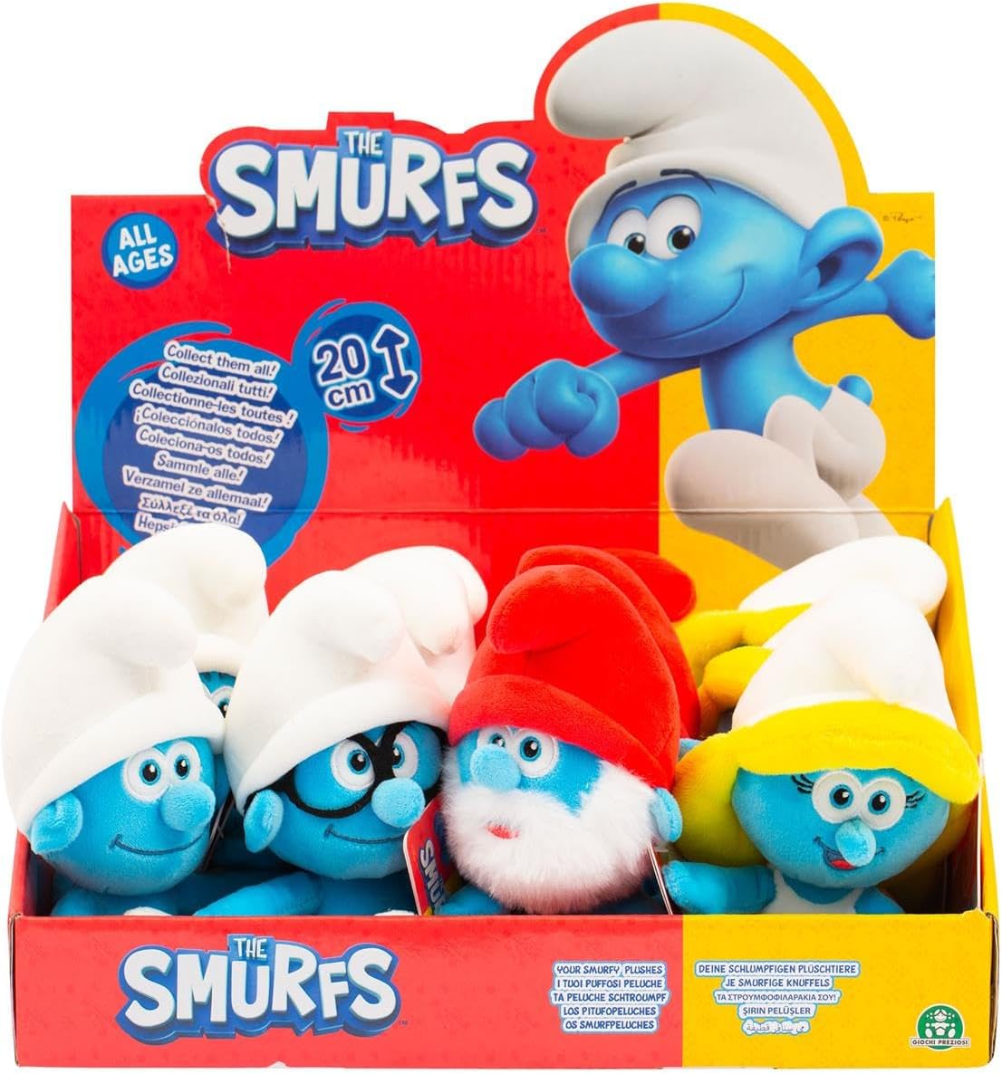 Smurfs Plush 20cm Assorted, Each Sold Seprately
