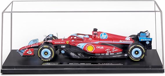 Bburago 1:18 Ferrari Formula - SF24 (2024 Imola Italy Emilia Romagna Grand Prix) (DELUXE VERSION)