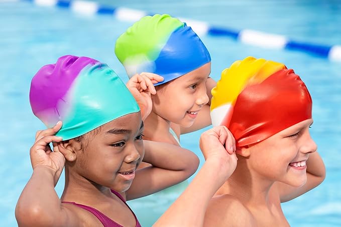 BWSUM BESTWAY HYDROSWIM LIL COLOR WAVE SWIM CAP - Marah Kids