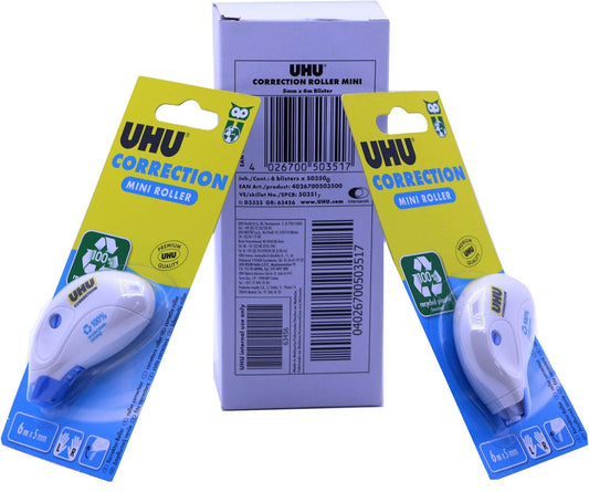 Uhu Correction Tape Mini 5Mm X 6M - Marah Kids