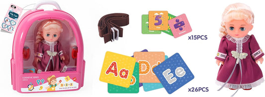 Power Joy Baby Cayla Back Pack Set 7.5Inches - Marah Kids