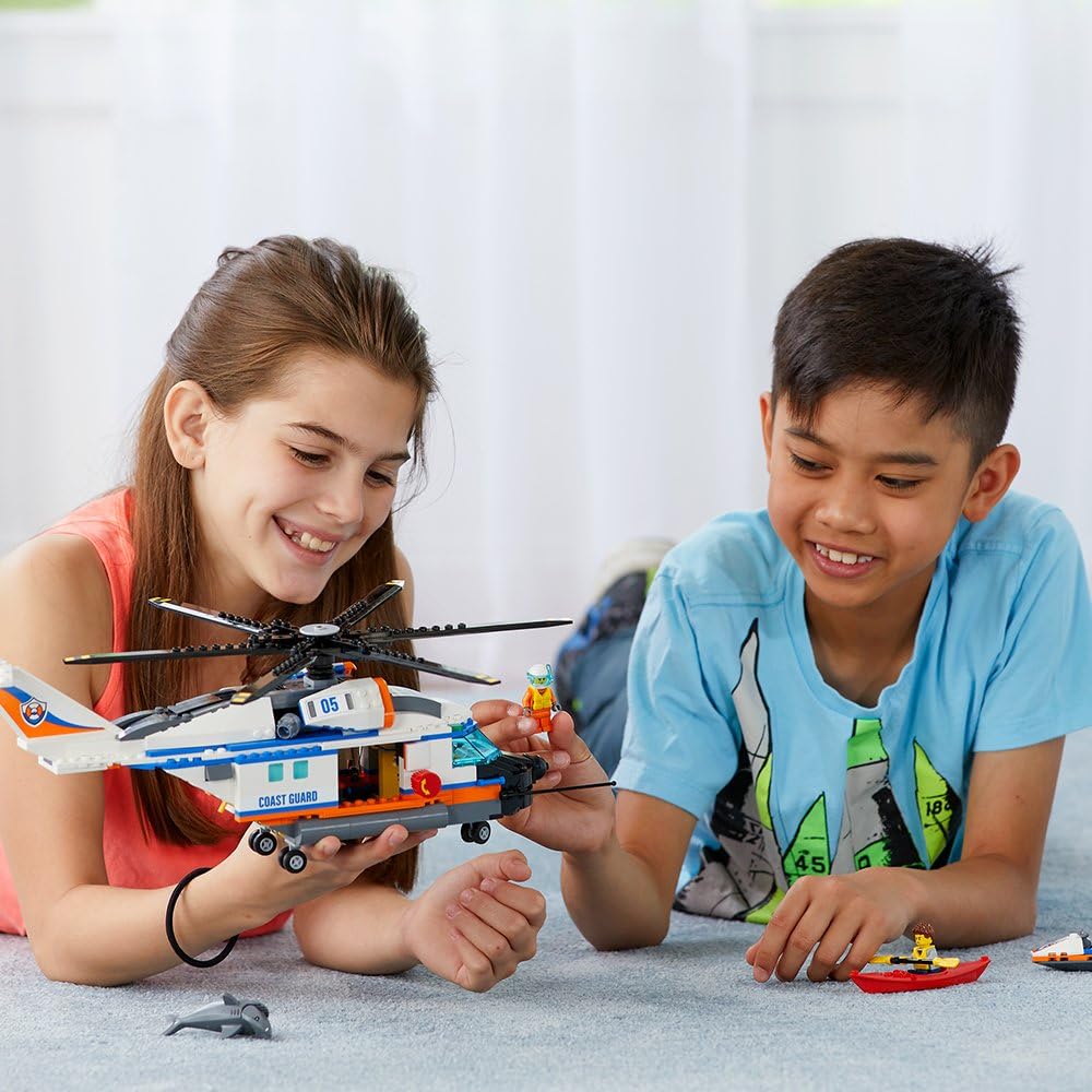 LEGO City Coast Guard Heavy Duty Rescue Helicopter 60166