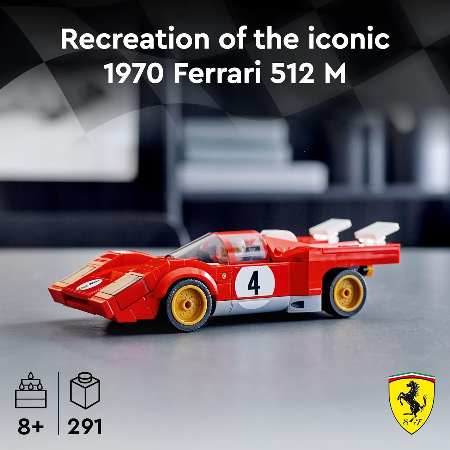 Lego Speed Champions 1970 Ferrari 512 M 76906 - Marah Kids