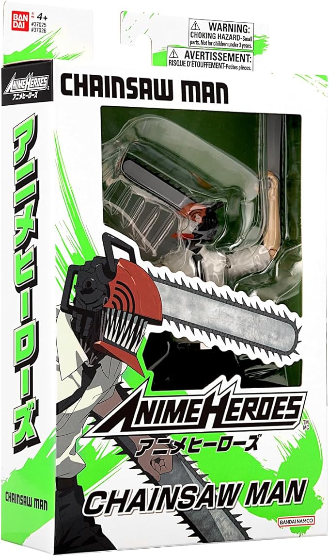 BANDAI ANIME HEROES CHAINSAW MAN 6.5" - Marah Kids