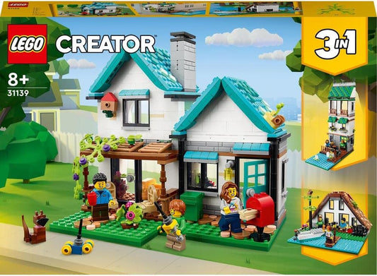 Lego 31139 Creator 3 In 1 Cosy House Toy Set - Marah Kids