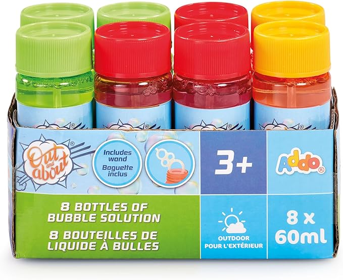 Addo Oa Bubble Solution 8X60Ml - Marah Kids