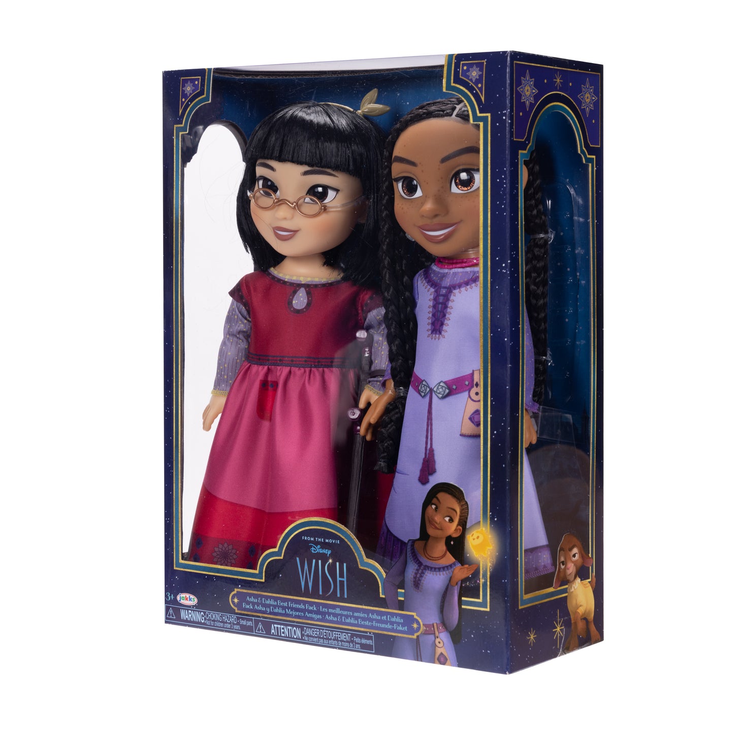 Jakks -Wish Doll Asha&Dahlia 2Pack 38Cm