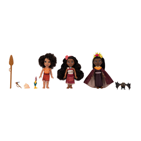 Moana2 Moana & Friends Petite Set 6 In - Marah Kids