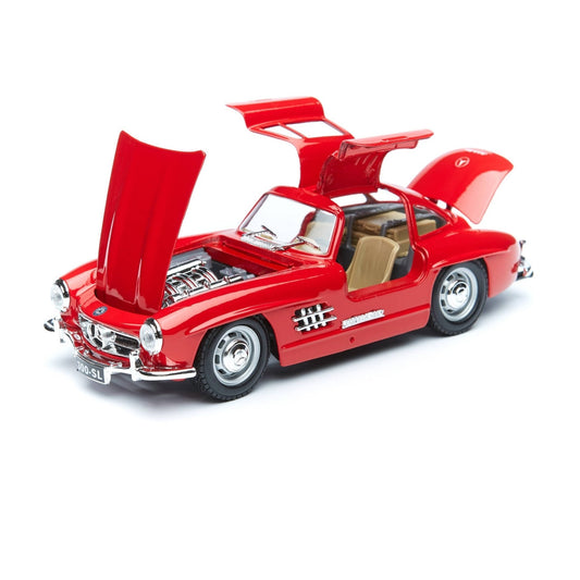 Bburago 1:24 Scale Mercedes - Benz 300SL (1954) – Red - Marah Kids