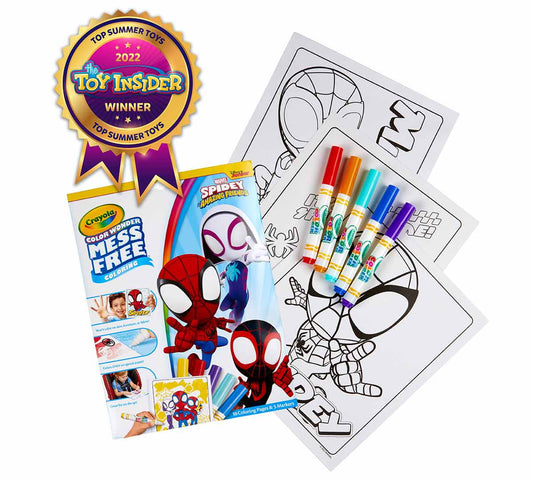Crayola – Color Wonder Mess Free Pad & Marker Spidey and his Amazing Friends | Ideal for children ages 3 and up - Marah Kids