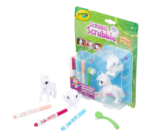 Crayola SCRIBBLE SCRUBBIE SAFARI 2CT model 4 - Marah Kids
