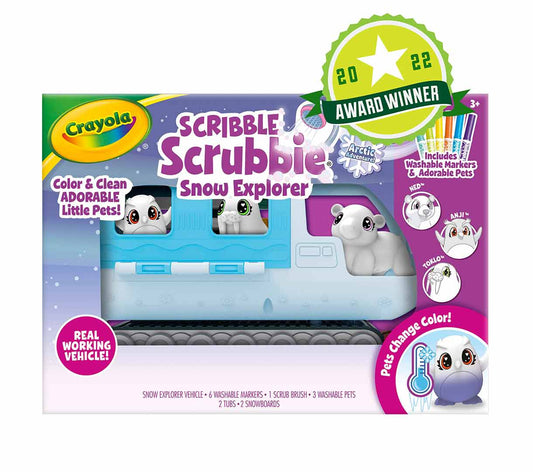 Crayola Scribble Scrubbie Snow Explorer - Marah Kids