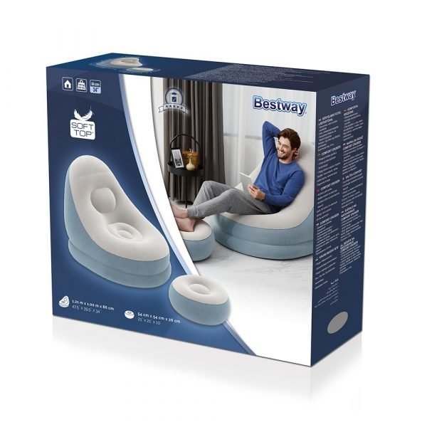 BESTWAY Airchair Inflate Chair 121X100X86 - Marah Kids