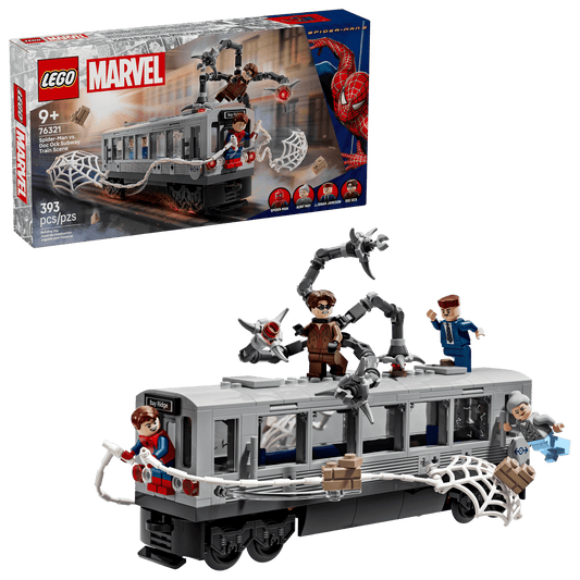 Lego - Spider-Man vs. Doc Ock Subway Train Scene