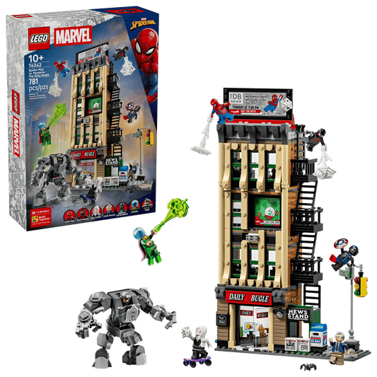 Lego - Spider-Man vs. Mysterio: The Daily Bugle