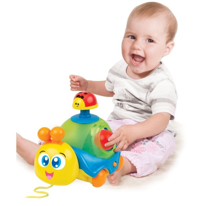 Spin 'N Pull Snail - Marah Kids