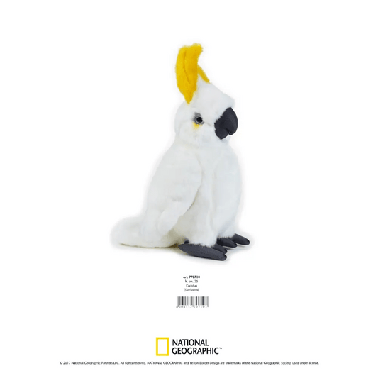 Natgeo Plush Premium Cockatoo 10In - Marah Kids