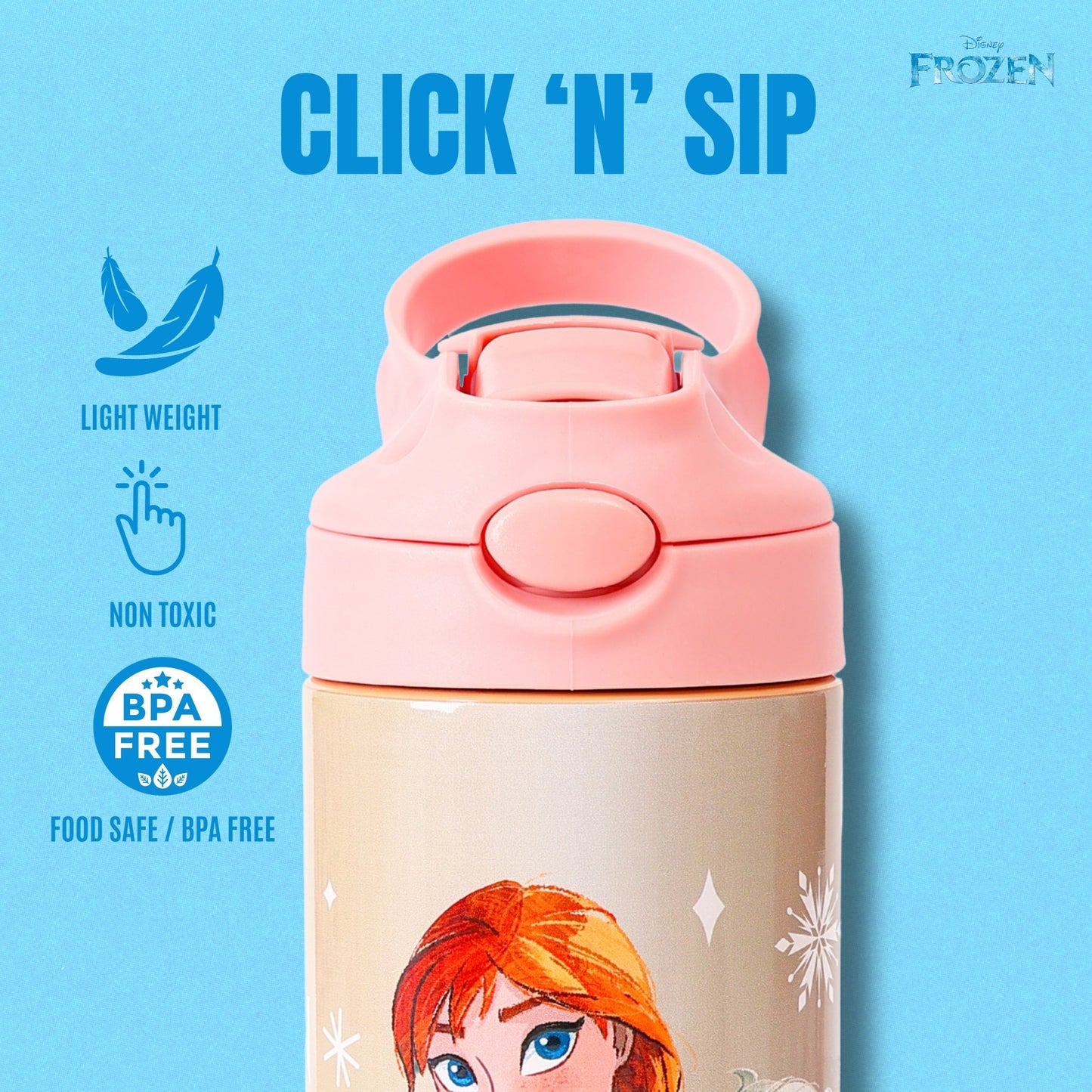 Disney Frozen Friends forever Stainless Steel Water Bottle - Marah Kids