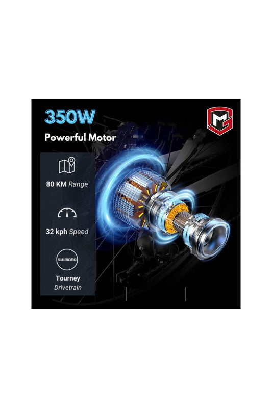 E6000 E - Mountain Bike - 27.5 Inch - Grey - Marah Kids