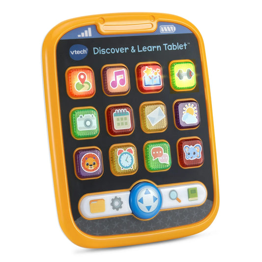 VTech Discover & Learn Tablet | Educational Toy with Games & Music - Marah Kids