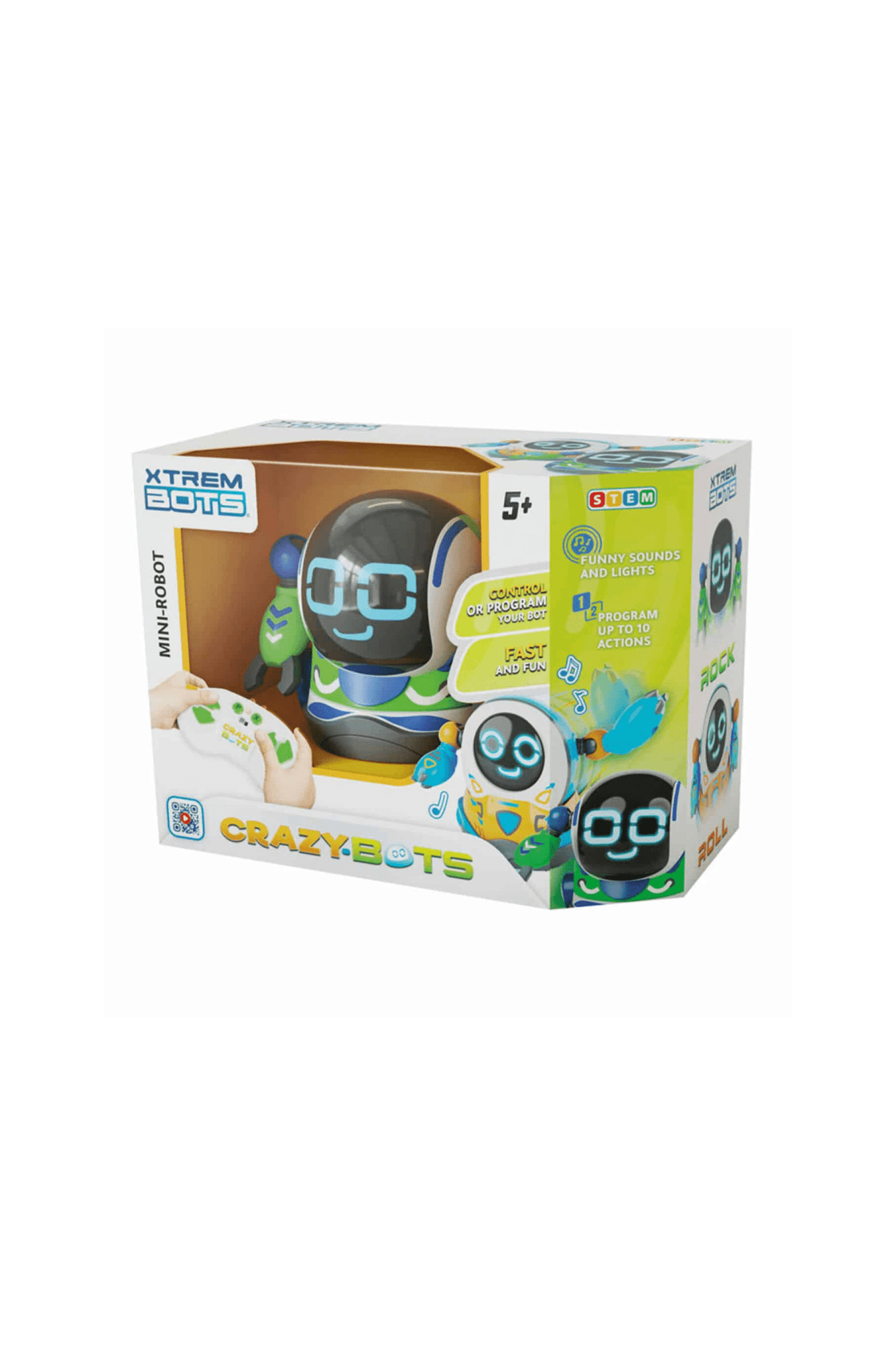 Xtreme Bots – Control or program Crazy Bots – Rock - Marah Kids