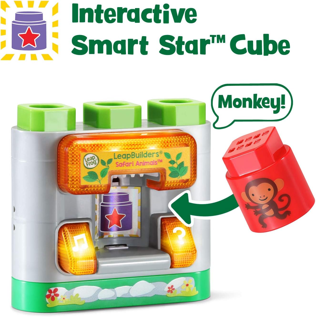 Leapfrog Block Play - Wild Animal - 80 - 604600 - Marah Kids